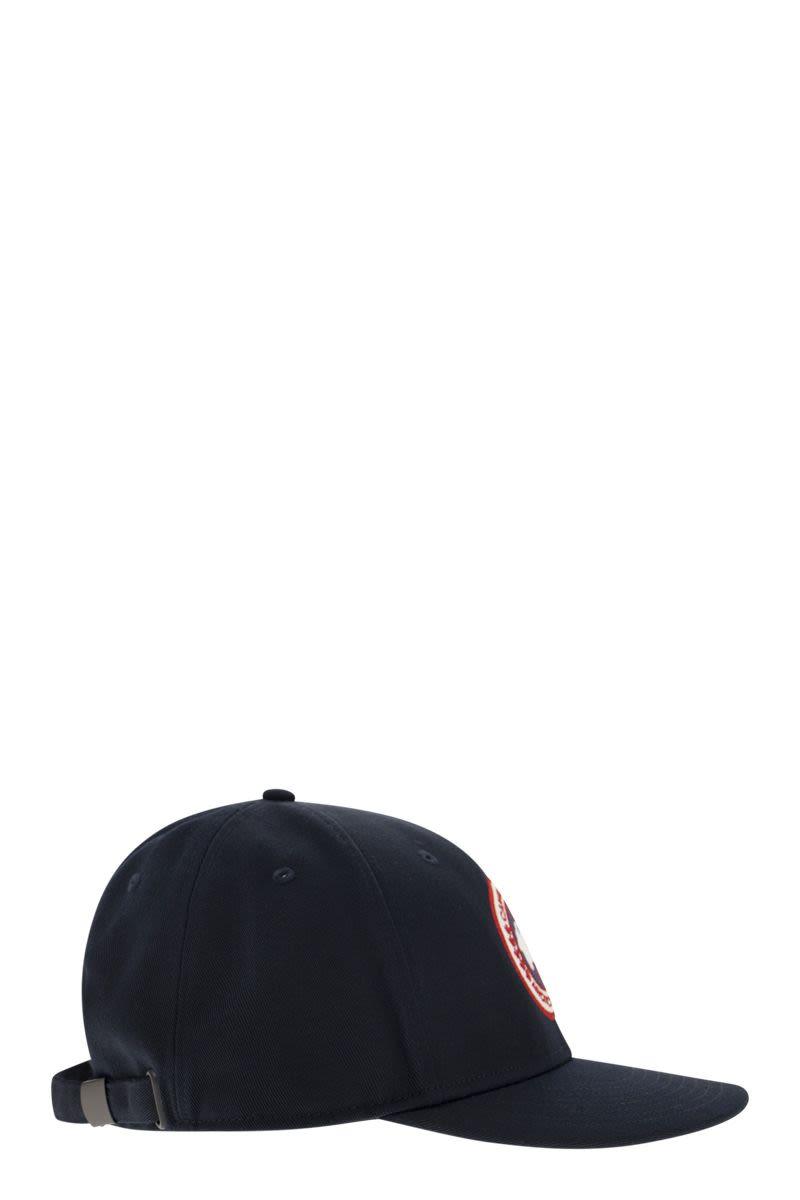 CANADA GOOSE Classic Baseball Hat with Logo Patch for Men - SleekGait