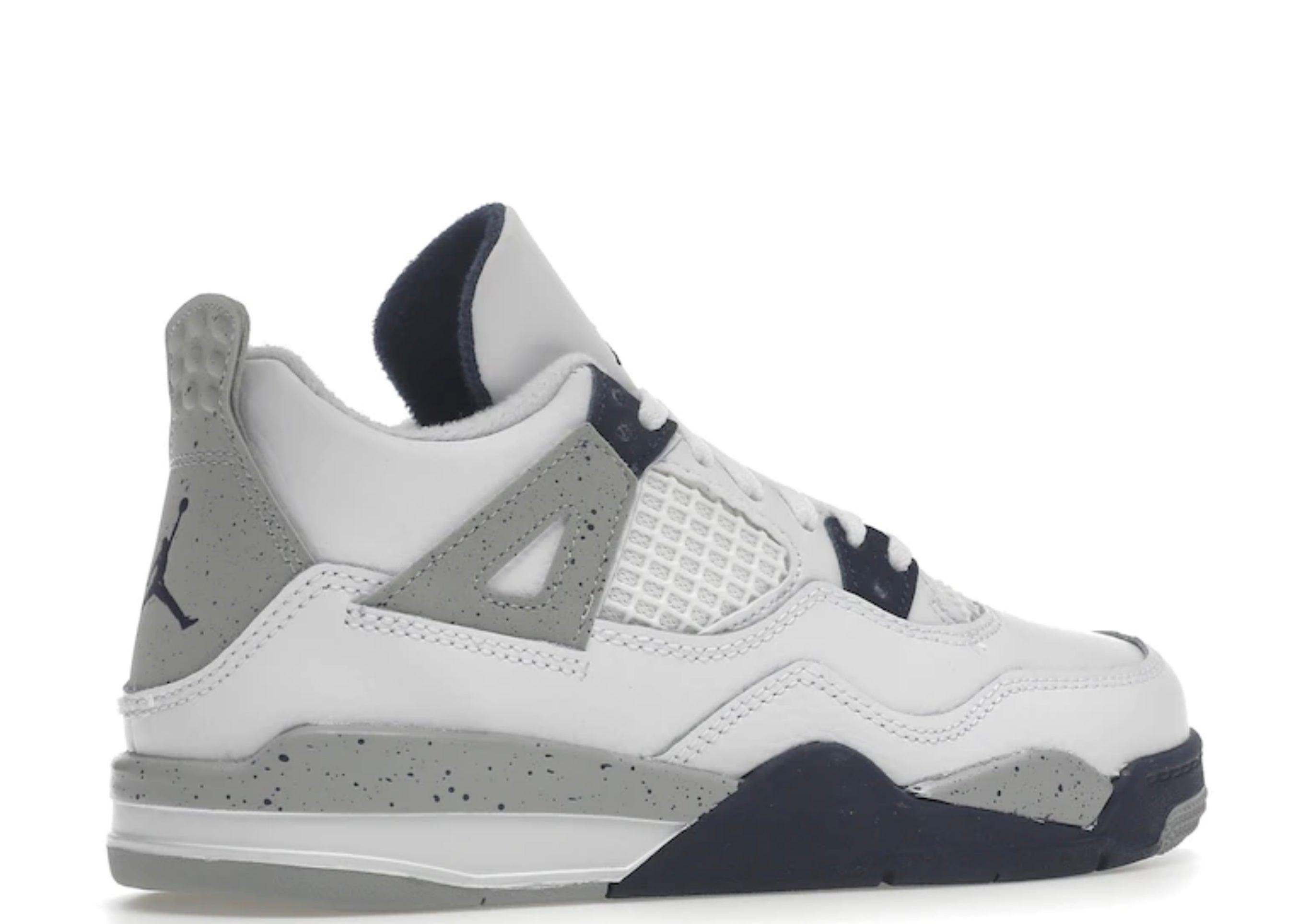 Air Jordan 4 Retro 'Midnight Navy' TD/PS - SleekGait