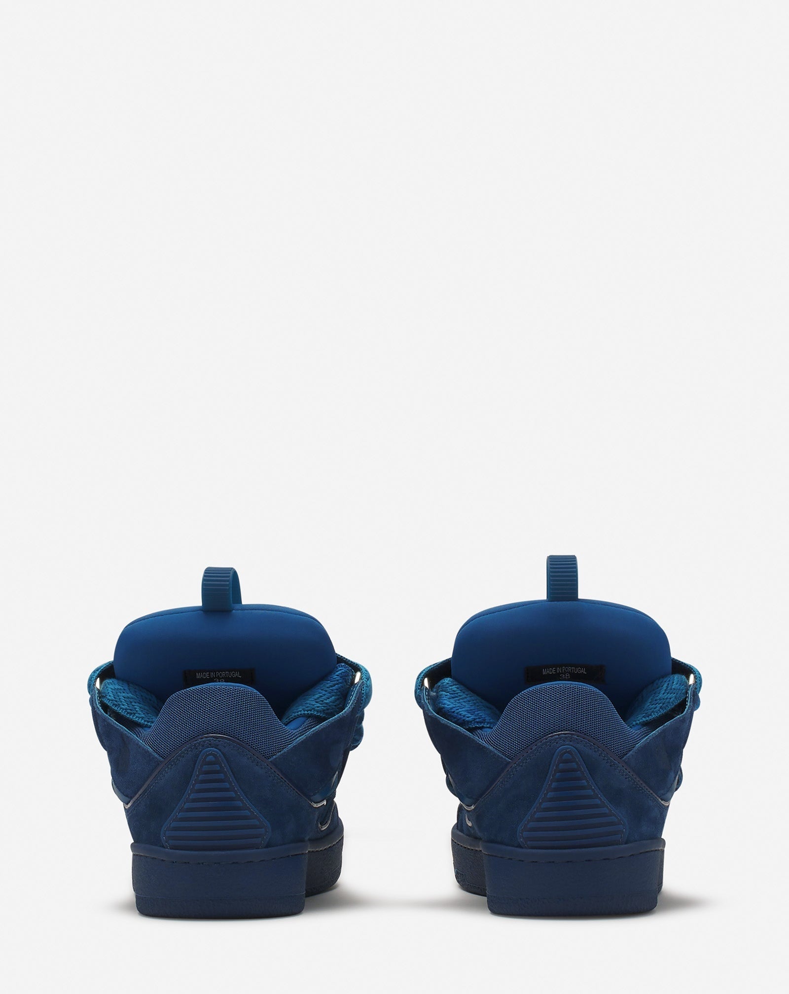 Lanvin LEATHER CURB SNEAKERS