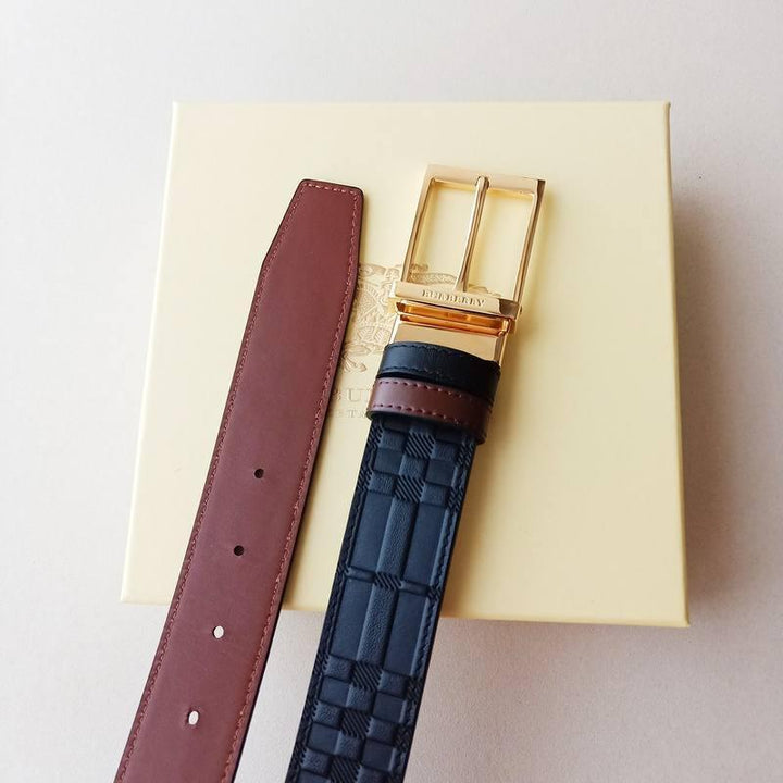 Burberry Leather Vintage Belt 'Black' - SleekGait