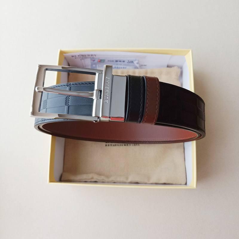 Burberry Leather Vintage Belt 'Black' - SleekGait