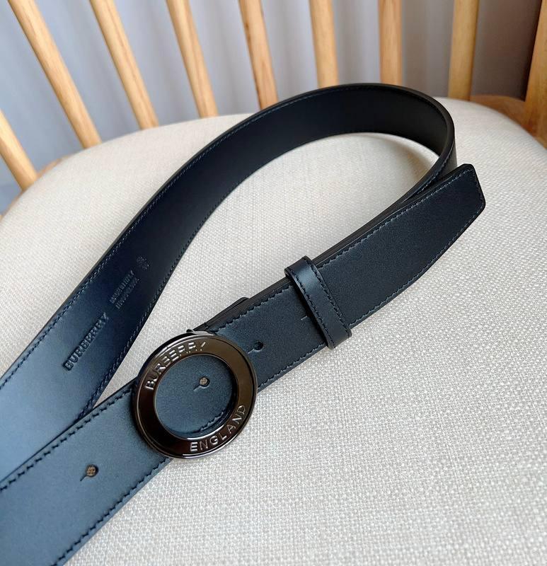 Burberry Leather Vintage Belt 'Black' - SleekGait