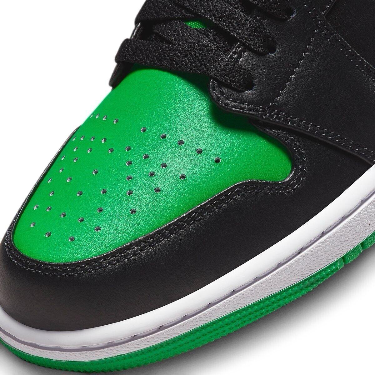 Air Jordan 1 Low Lucky Green 553558-065 Men Size 8-13 - SleekGait
