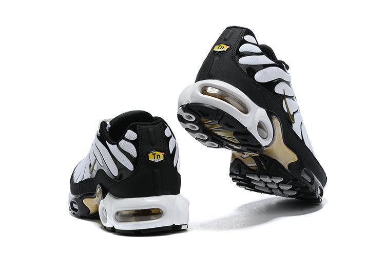 Nike Air Max Plus 'White Black Metallic Gold' - SleekGait