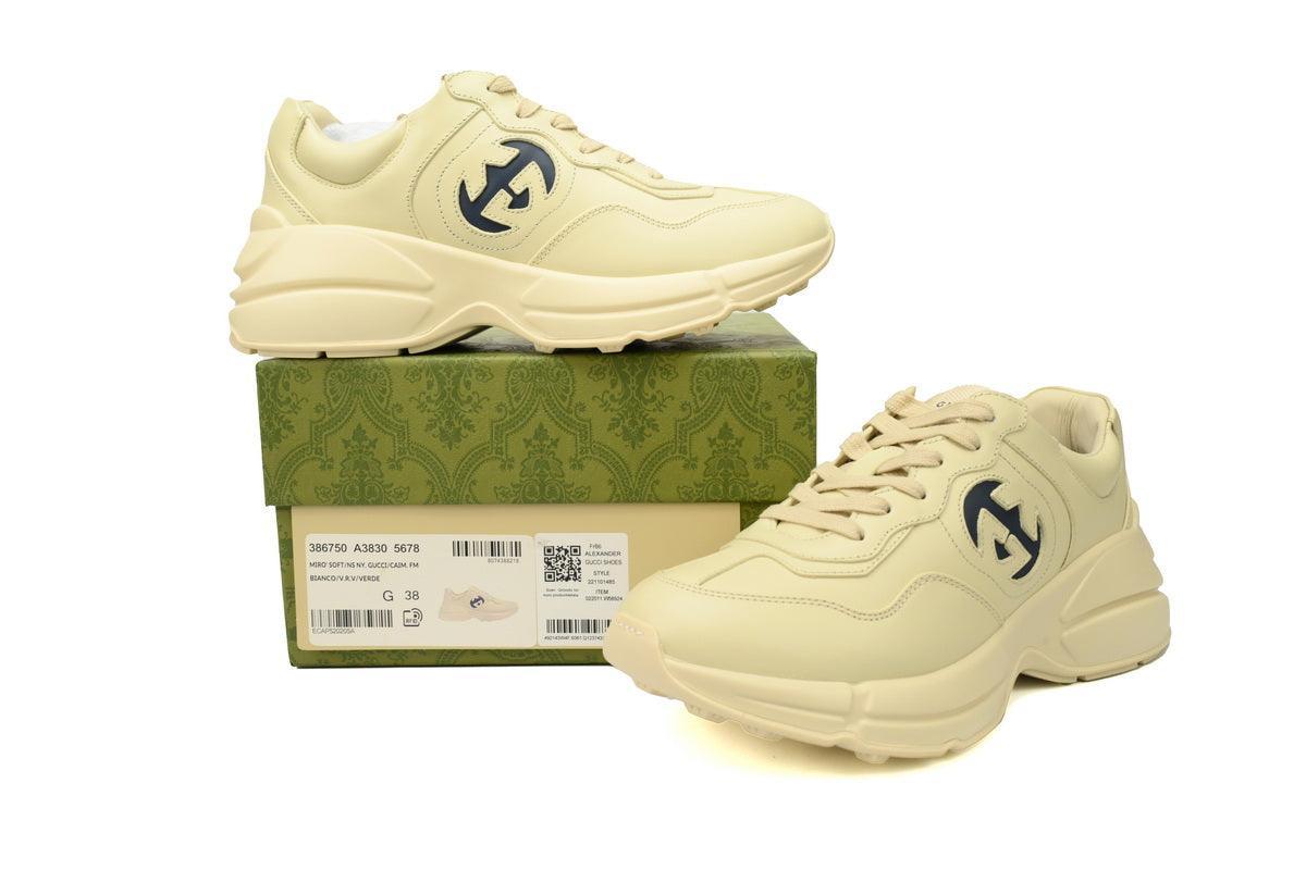 Gucci 'Rhyton lace-up sneakers' - SleekGait