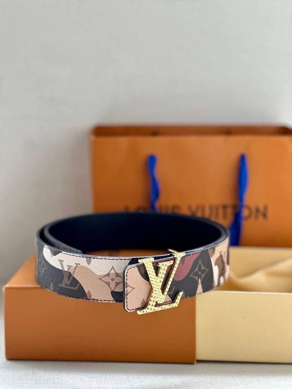 Louis Vuitton LV Initials Reversible Belt 'Brown'