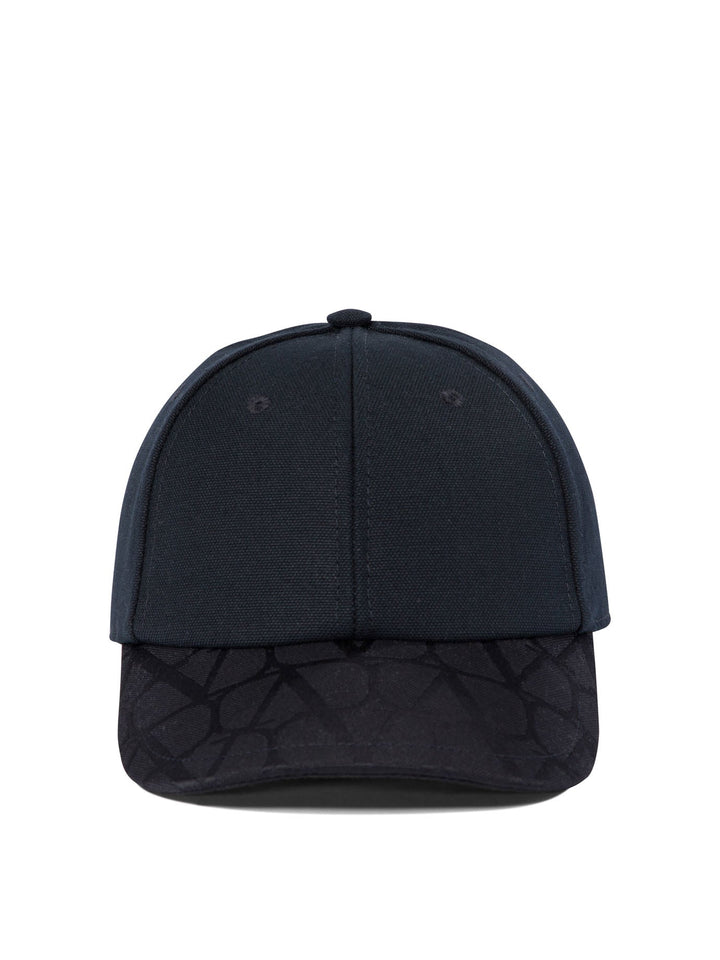 VALENTINO Iconographic Print Visor Cap - SleekGait