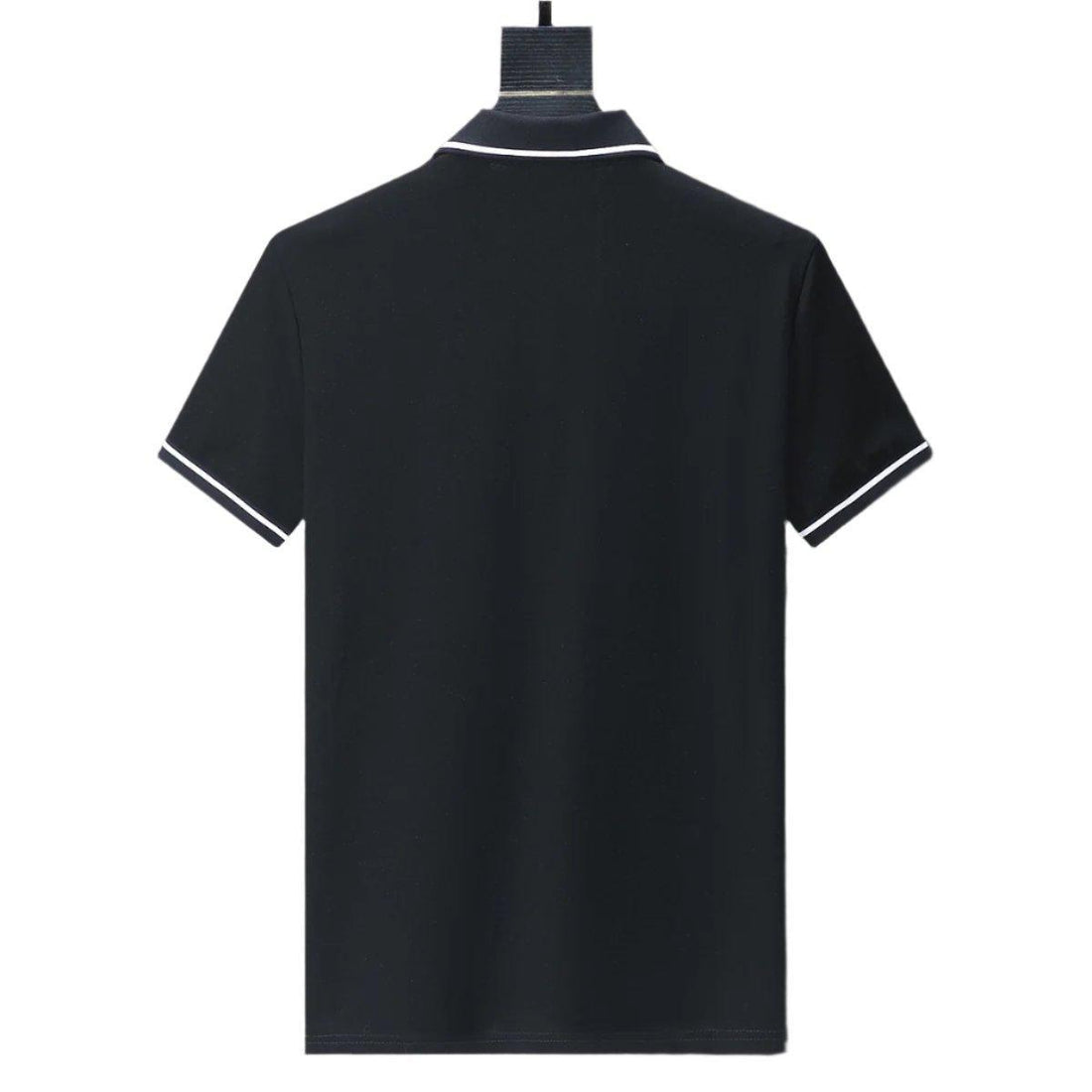 Celine Black T-Shirt With Collar - SleekGait