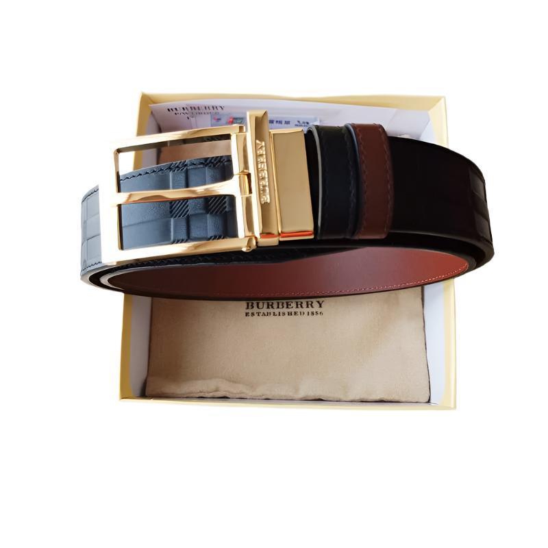 Burberry Leather Vintage Belt 'Black' - SleekGait