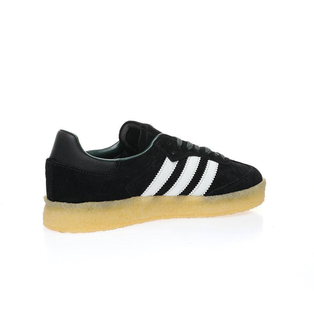 Adidas Originals Clarks 8th Street Samba By Ronnie Fieg Chalk 'Shadow Green' - SleekGait