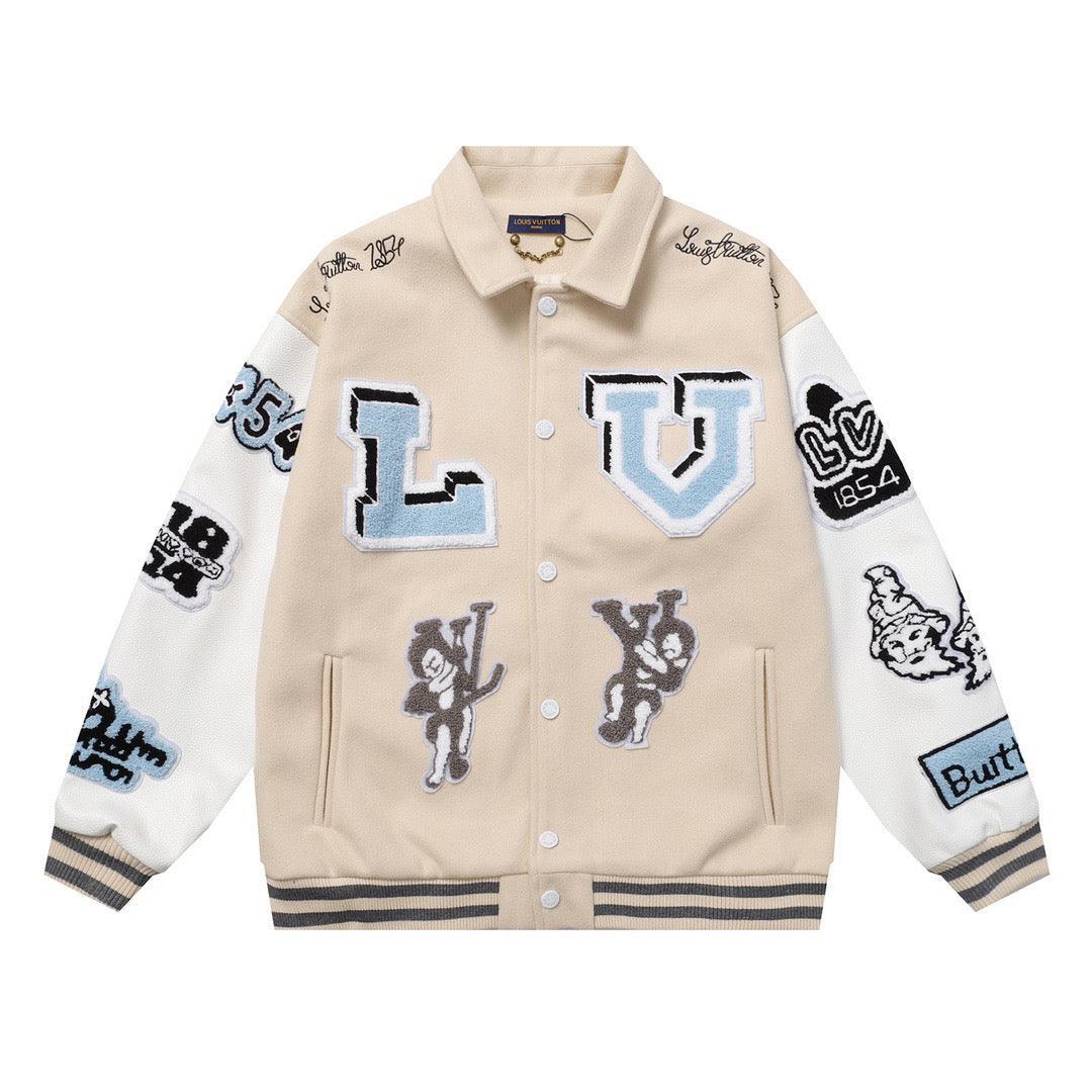 Louis Vuitton Bugs Bunny Letterman Varsity Jacket - SleekGait