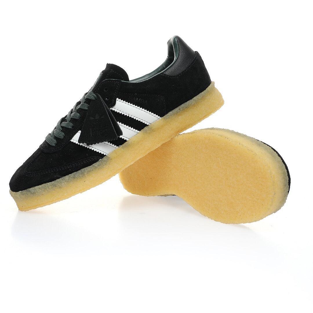 Adidas Originals Clarks 8th Street Samba By Ronnie Fieg Chalk 'Shadow Green' - SleekGait