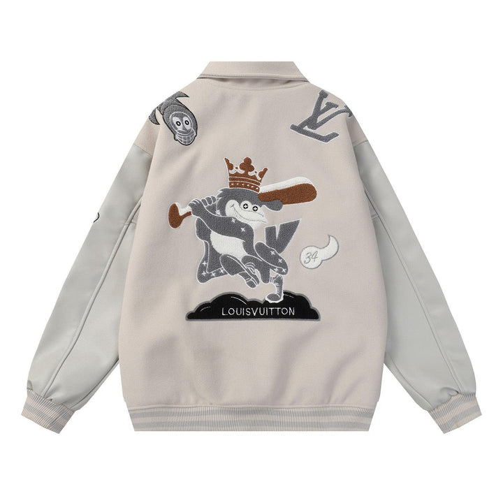 LOUIS VUITTON Varsity Jacket 'Beige'