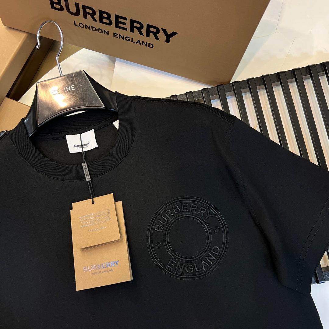 Burberry T-Shirt Without Collar 'Black' - SleekGait