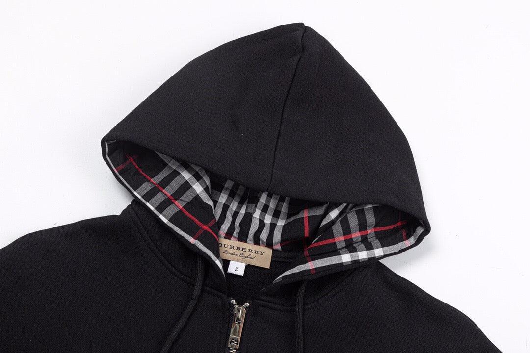 Burberry Willowchk hoodie Black - SleekGait