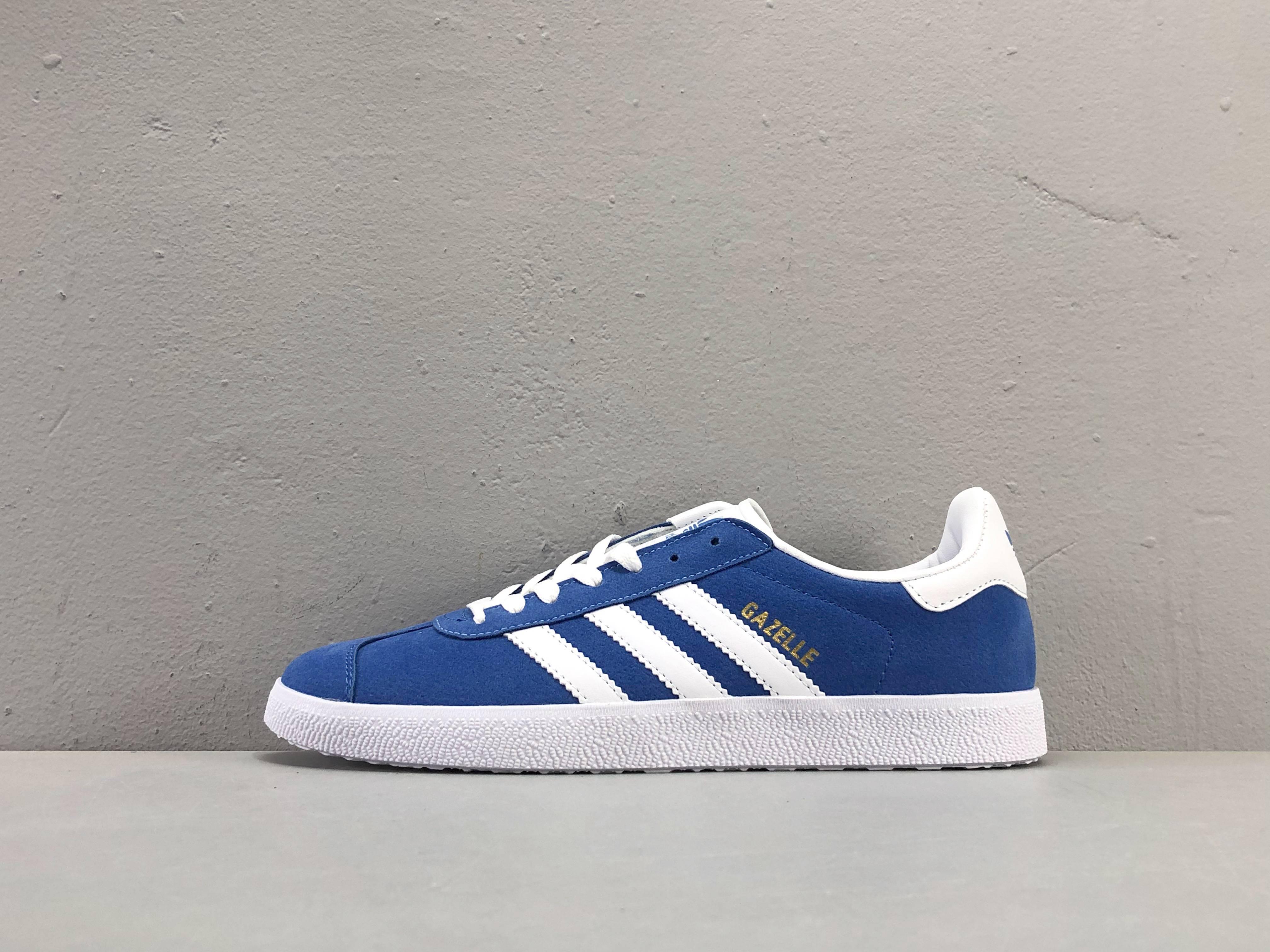 Adidas Originals Gazelle Indoor 'Blue Cloud White Gold Metallic' - SleekGait