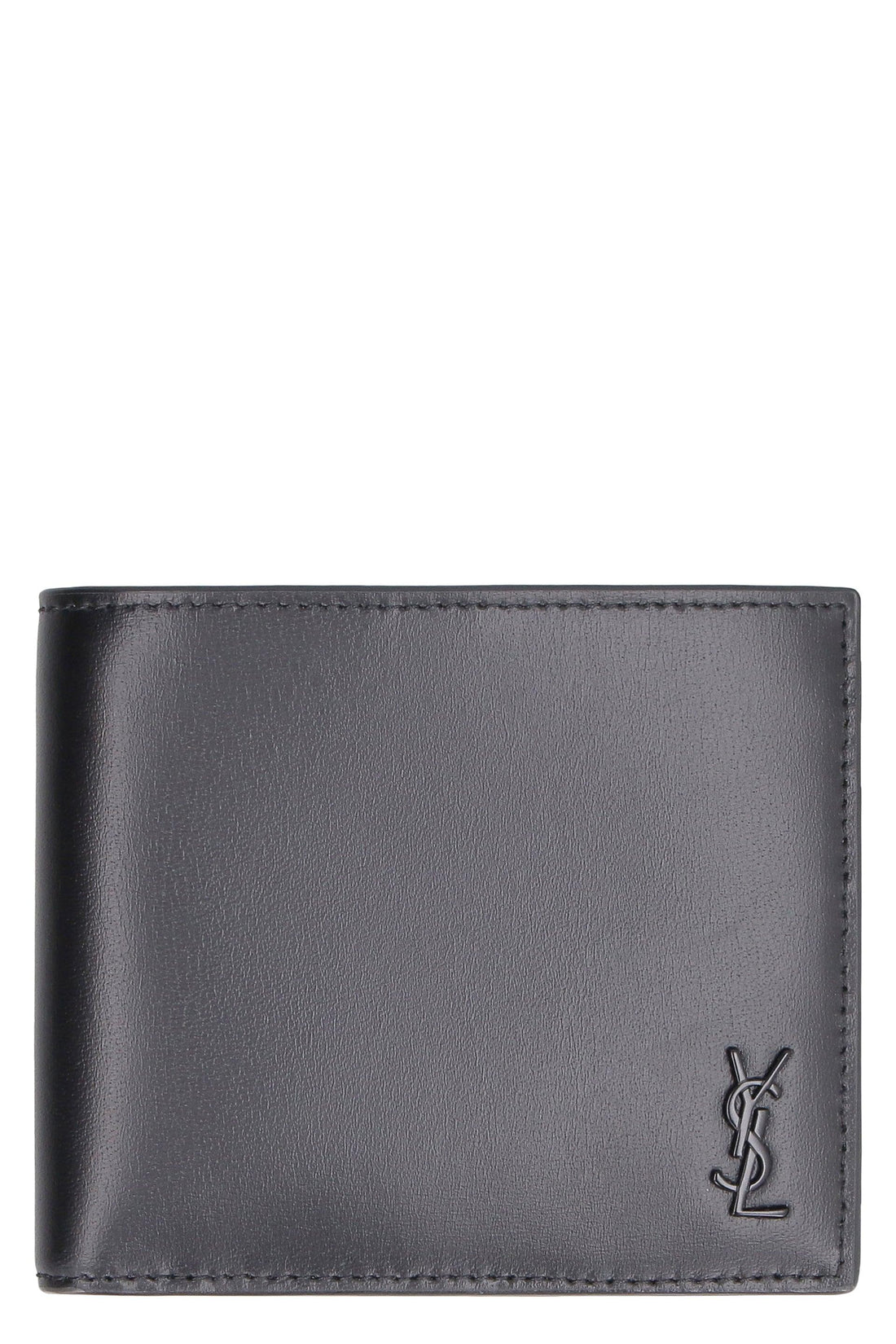 SAINT LAURENT Mini Luxury Leather Wallet - SleekGait