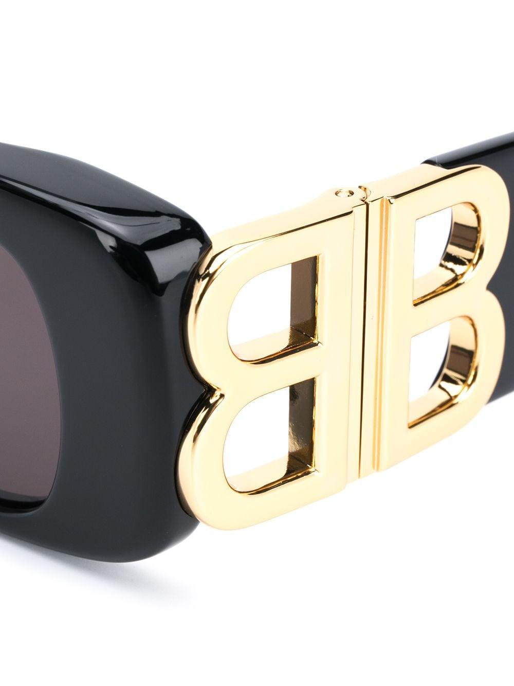 BALENCIAGA Dynasty Rectangle Frame Sunglasses - SleekGait