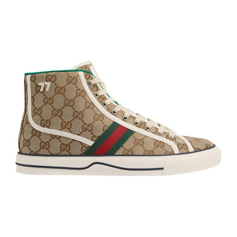 Gucci Tennis 1977 Canvas High Top - SleekGait