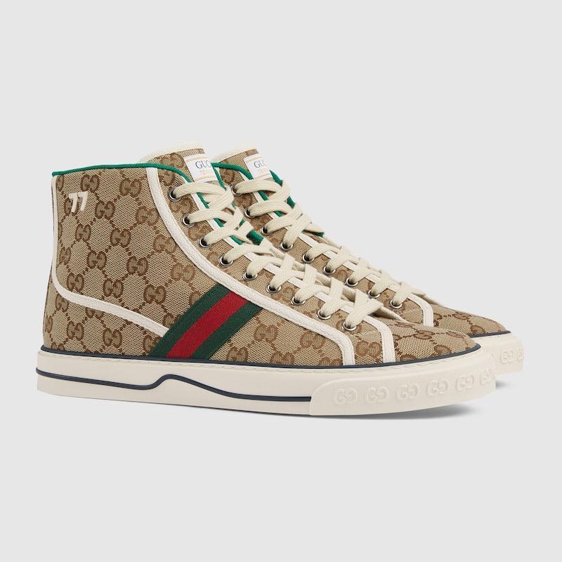 Gucci Tennis 1977 Canvas High Top - SleekGait