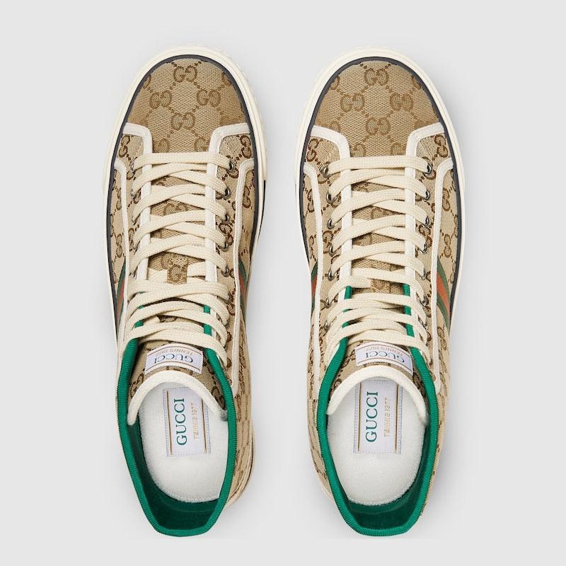 Gucci Tennis 1977 Canvas High Top - SleekGait