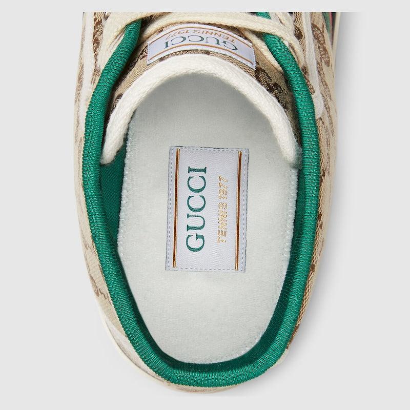 Gucci Tennis 1977 Canvas High Top - SleekGait