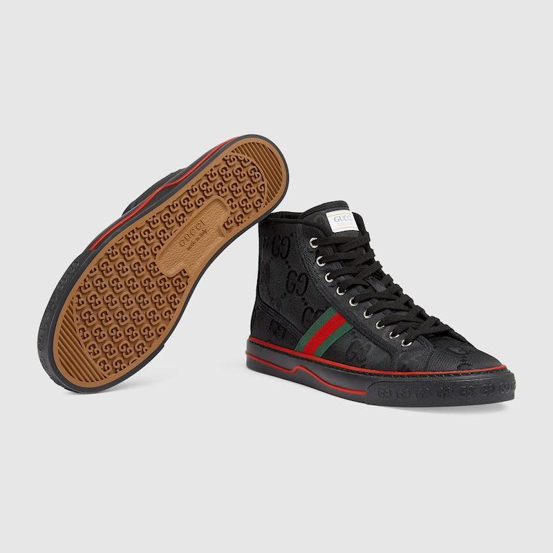 Gucci Tennis 1977 Canvas High Top - SleekGait