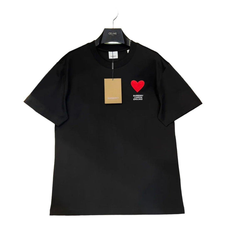 Burberry T-Shirt Without Collar 'Black' - SleekGait