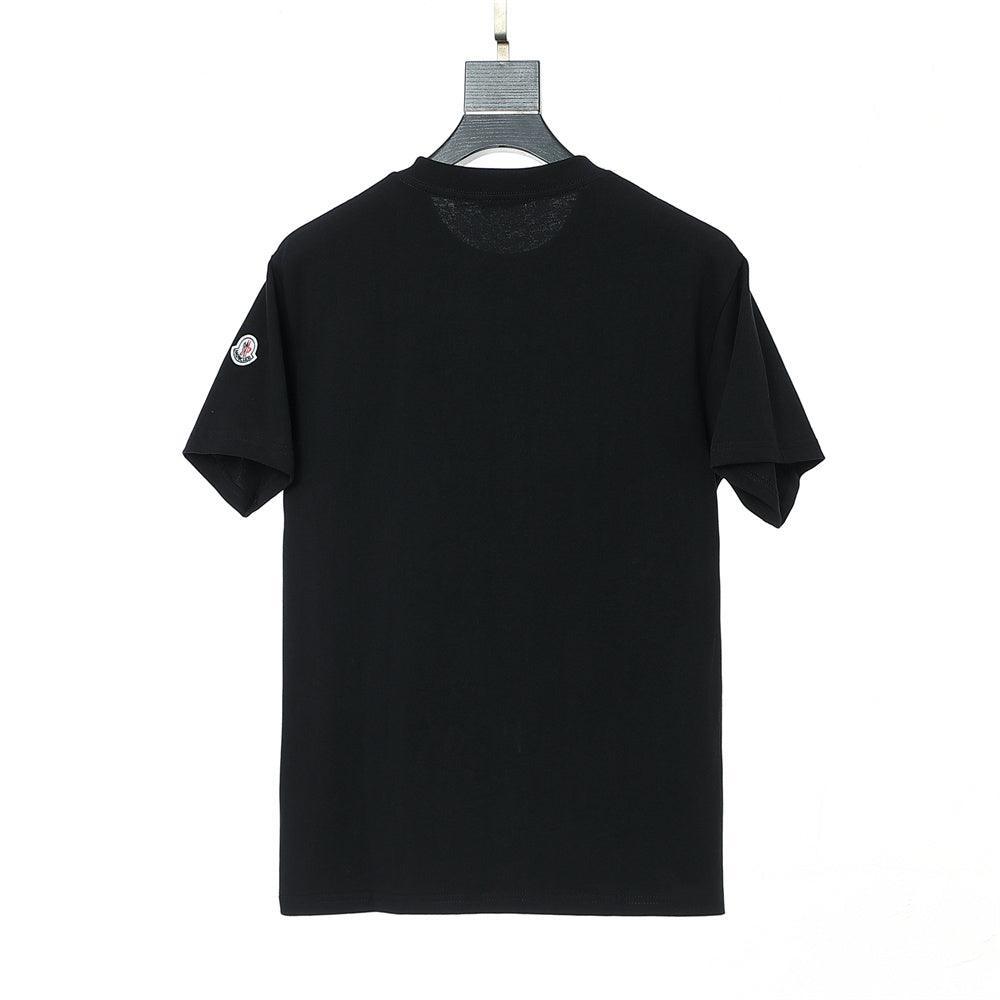 Moncler T-Shirt Without Collar 'Black'