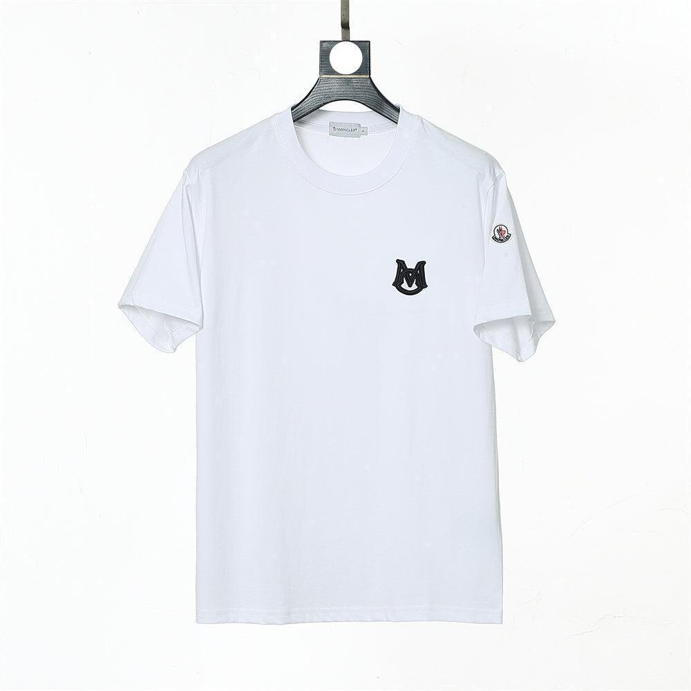 Moncler T-Shirt Without Collar 'White' - SleekGait