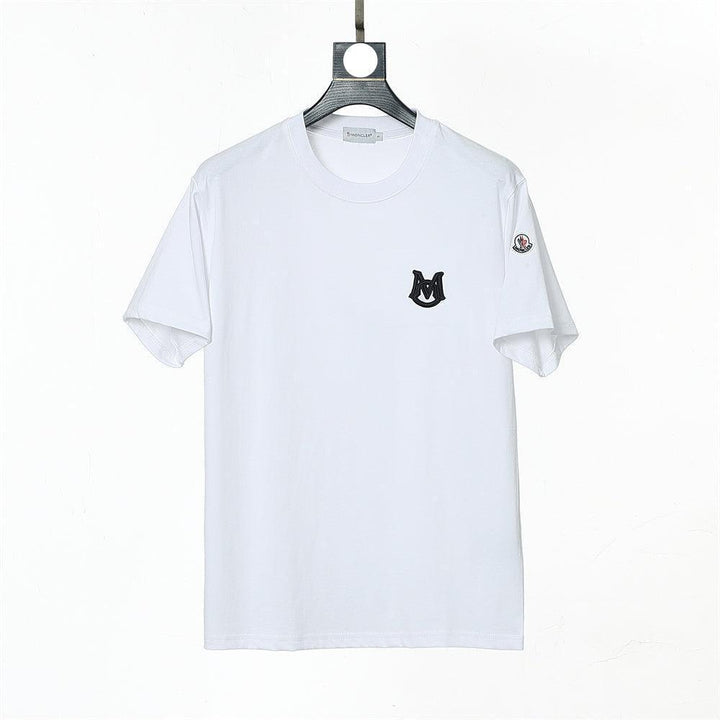 Moncler T-Shirt Without Collar 'White'