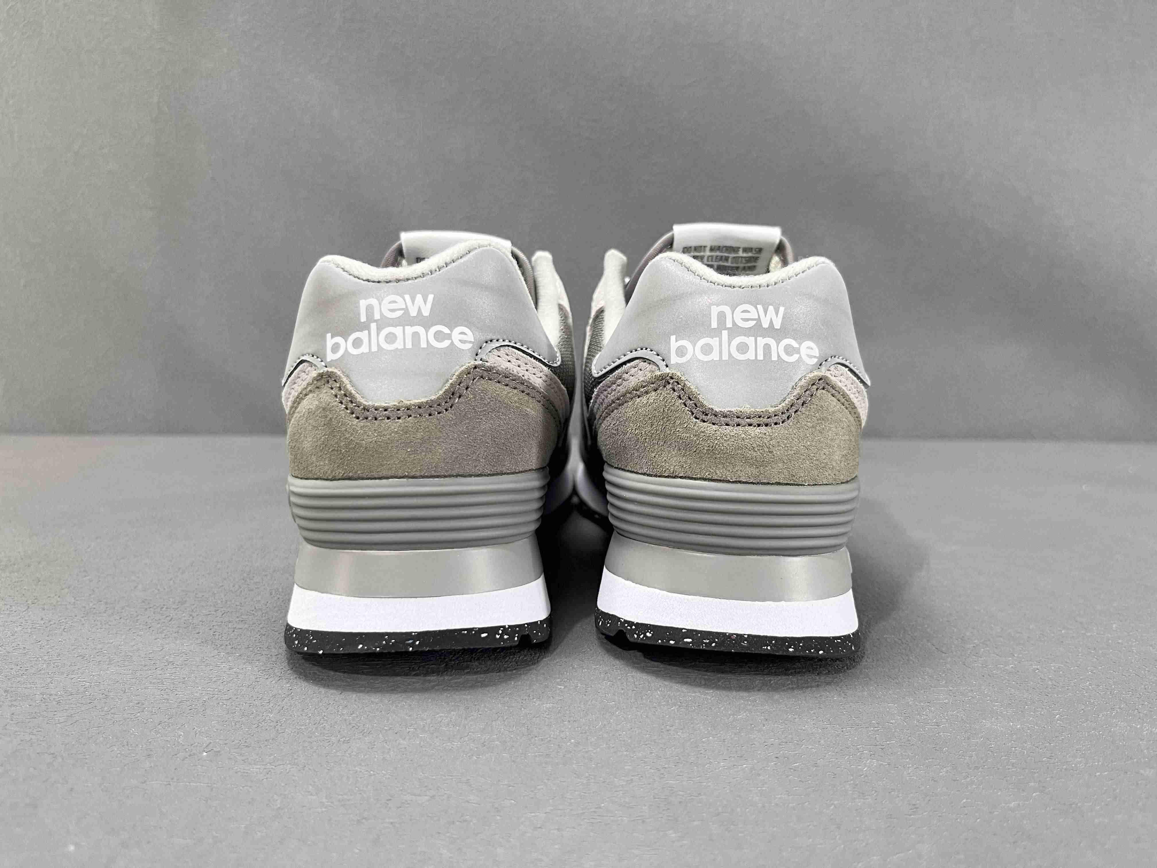 New Balance 574 Grey White - SleekGait