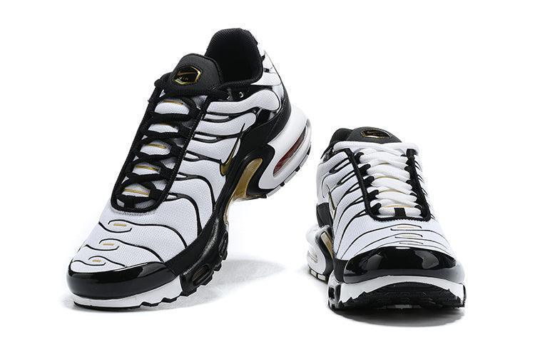 Nike Air Max Plus 'White Black Metallic Gold' - SleekGait