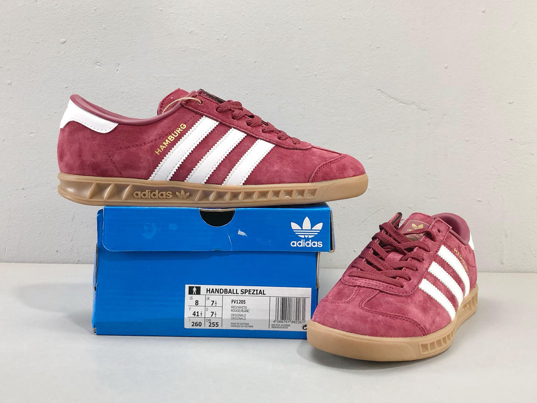 Adidas Originals Hamburg 'Red White' - SleekGait