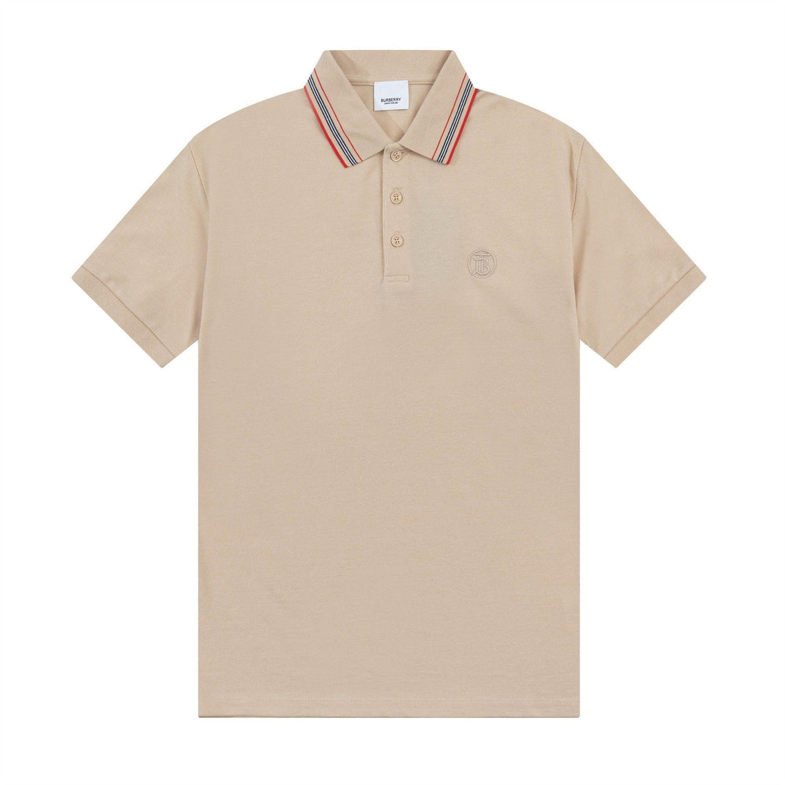 Burberry Beige T-Shirt With Collar - SleekGait