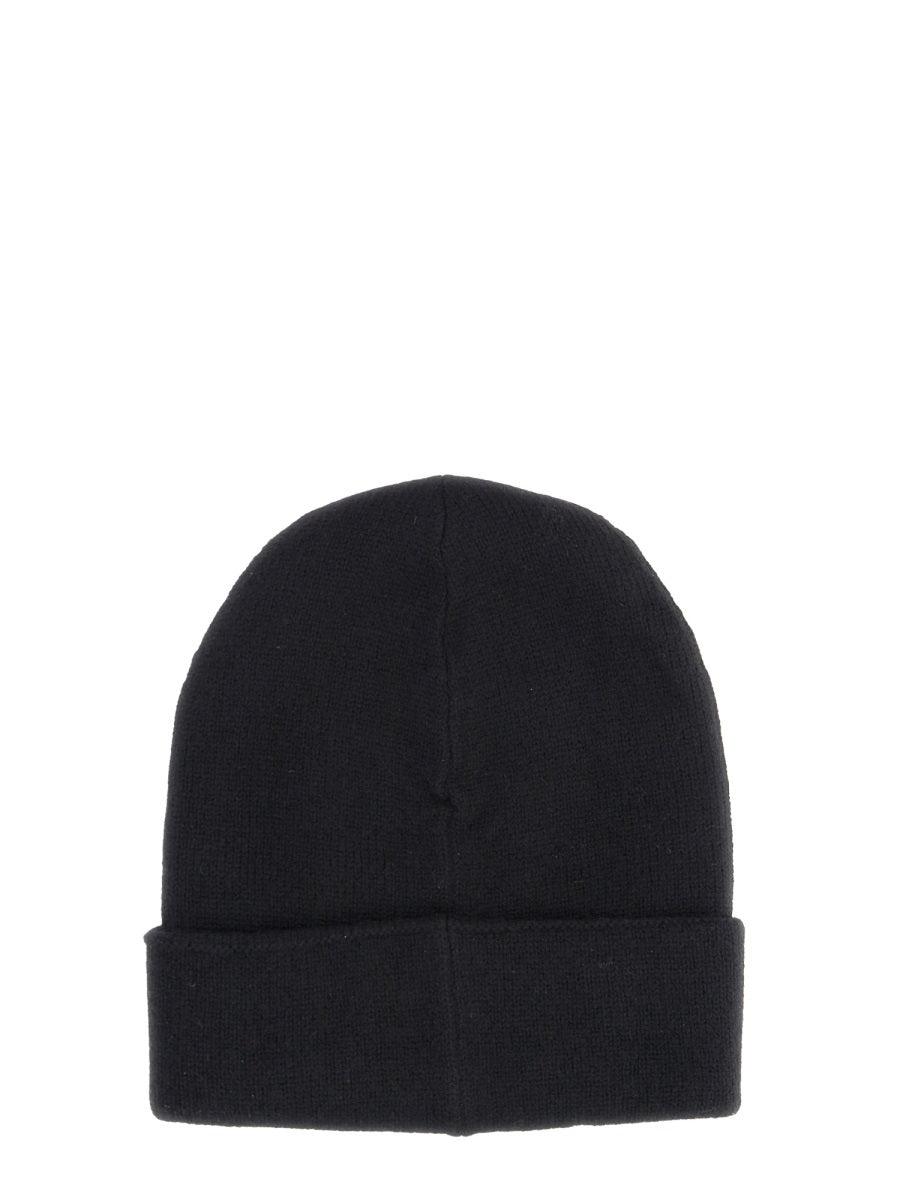 ALEXANDER MCQUEEN Ribbed Knit Logo Hat for Men - FW22 Collection - SleekGait