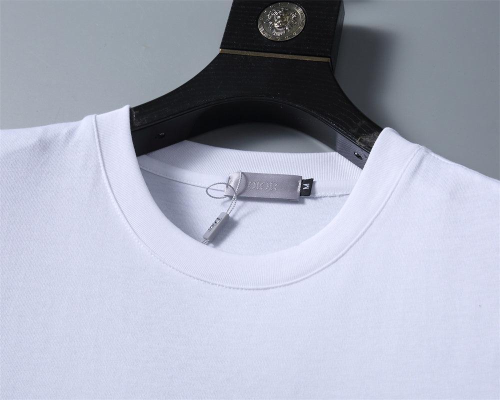 Dior T-Shirt Without Collar 'White' - SleekGait