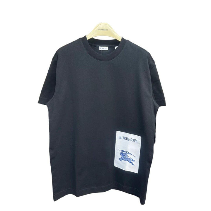 Burberry T-Shirt Without Collar 'Black' - SleekGait