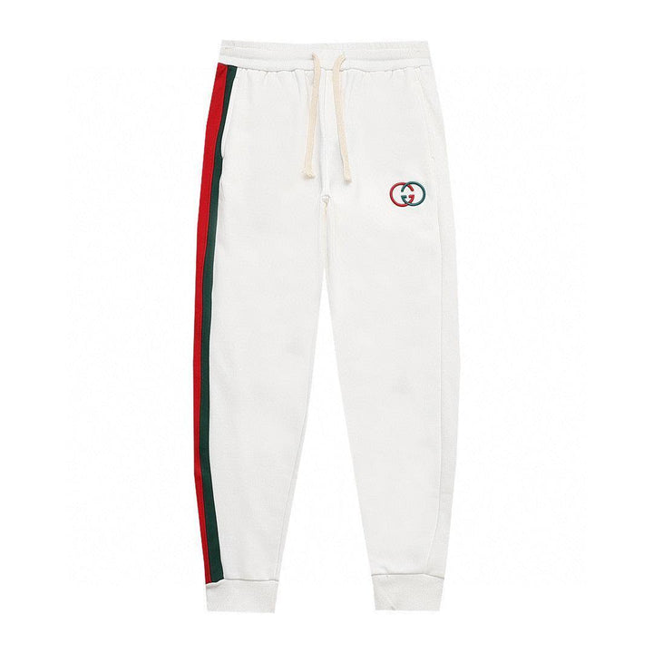 Gucci Long Pant 'White/Red/Green' - SleekGait