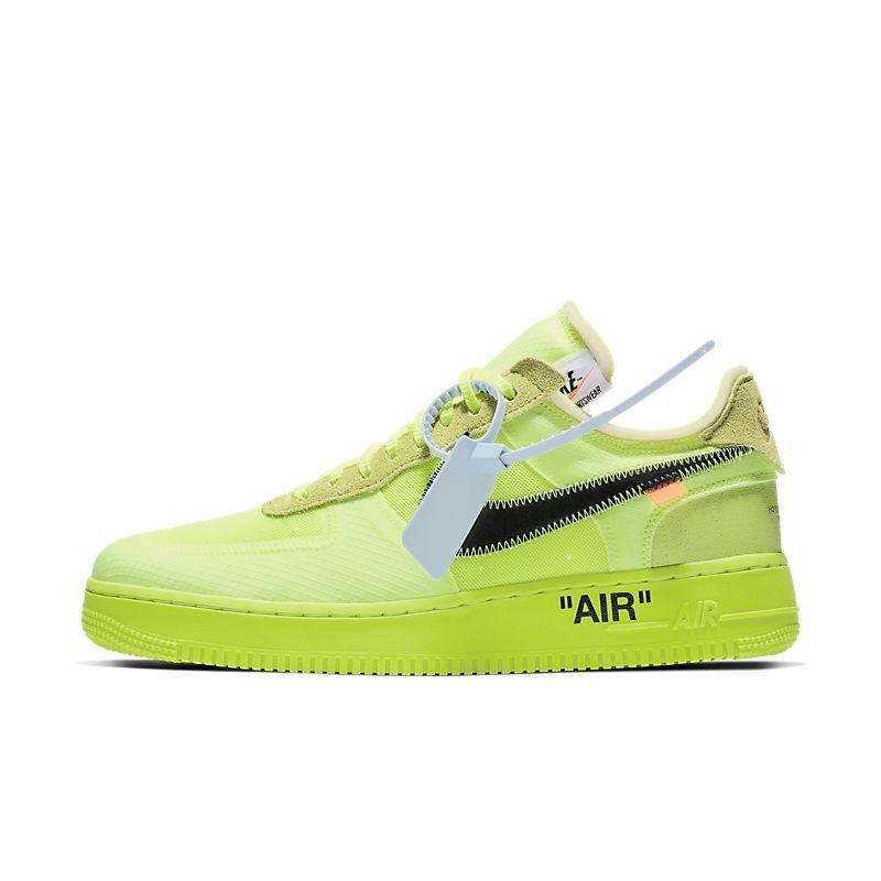 Nike Air Force 1 Low '07 Off-White 'Volt' - SleekGait