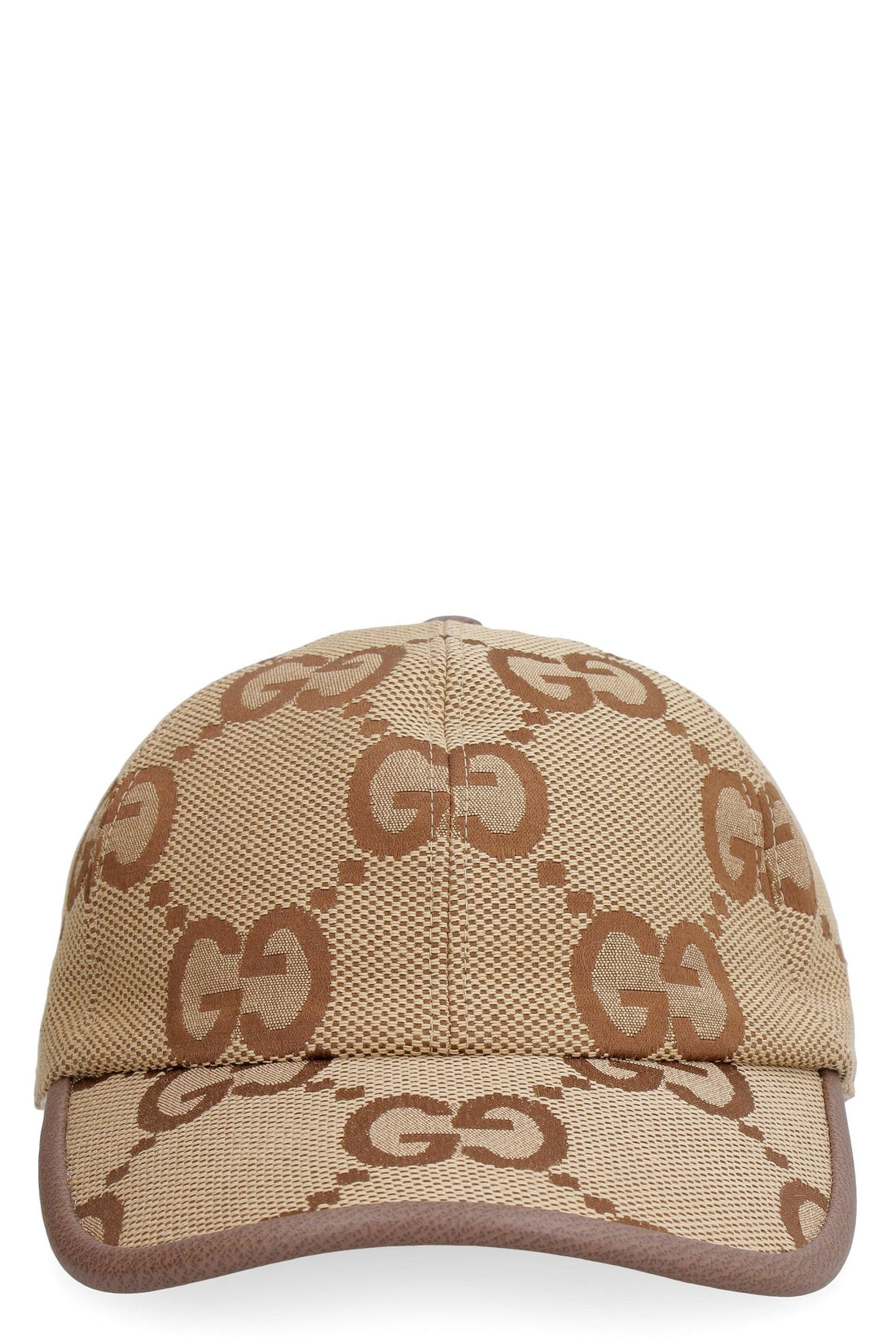 GUCCI Luxury Canvas and Leather Baseball Cap - SleekGait