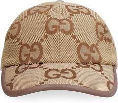 GUCCI Luxury Canvas and Leather Baseball Cap - SleekGait