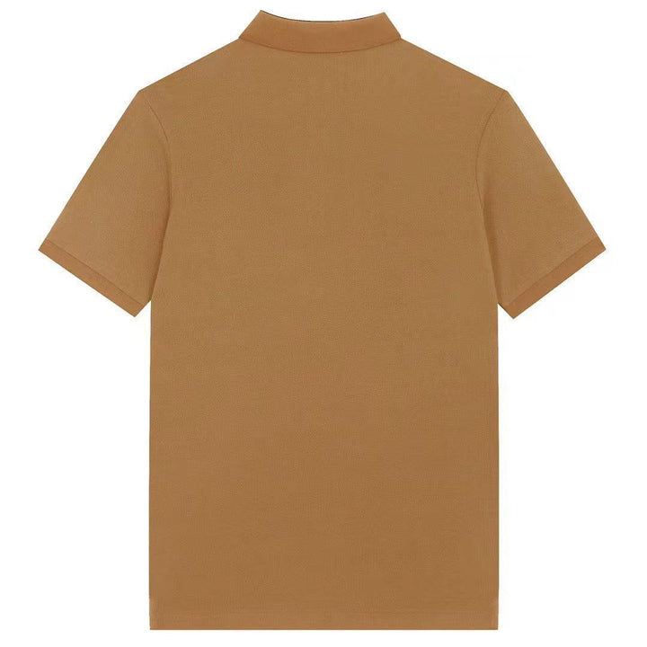 Burberry Brown T-Shirt With Collar - SleekGait