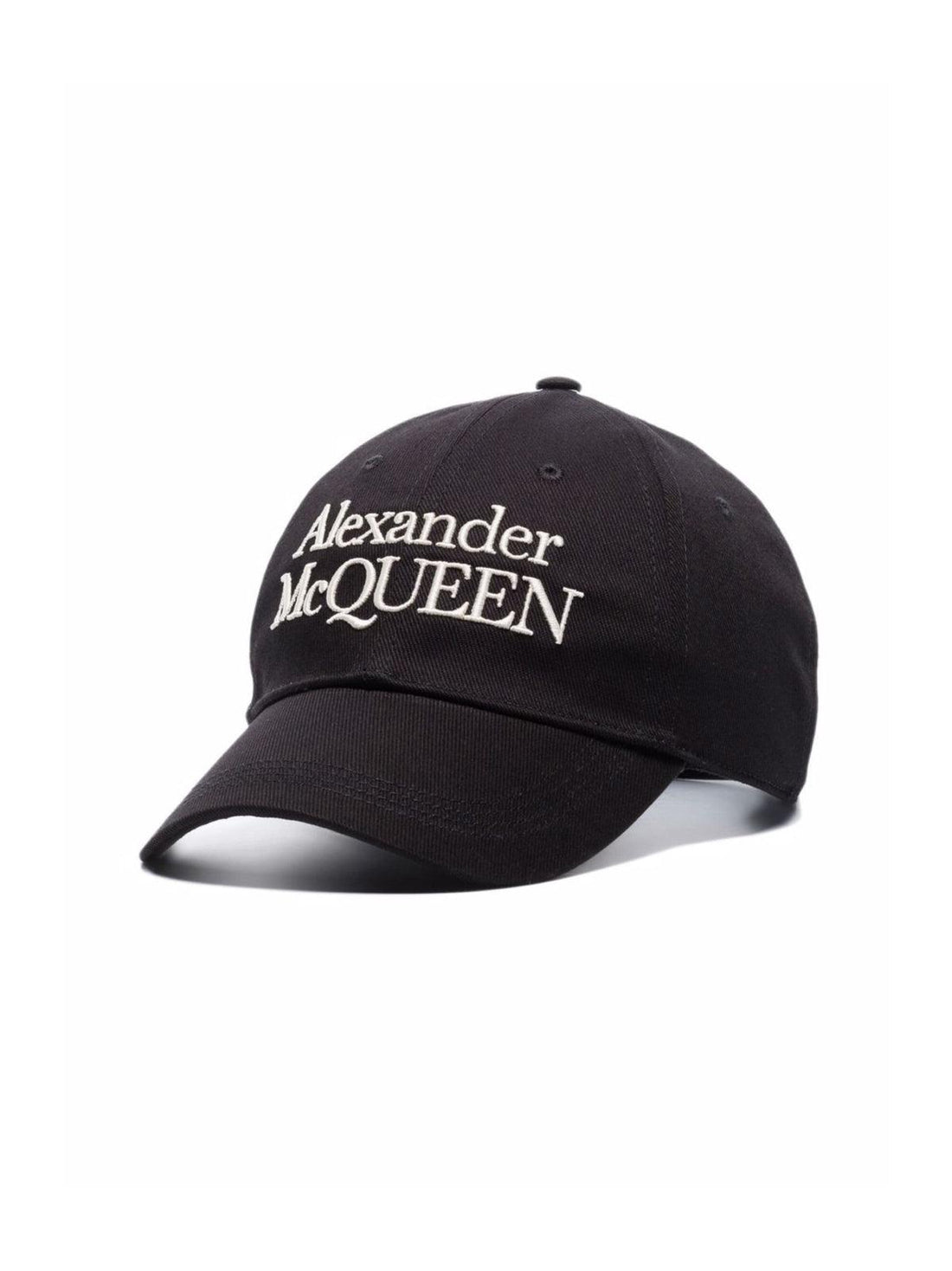 ALEXANDER MCQUEEN Stacked Logo Baseball Cap for Men - SleekGait