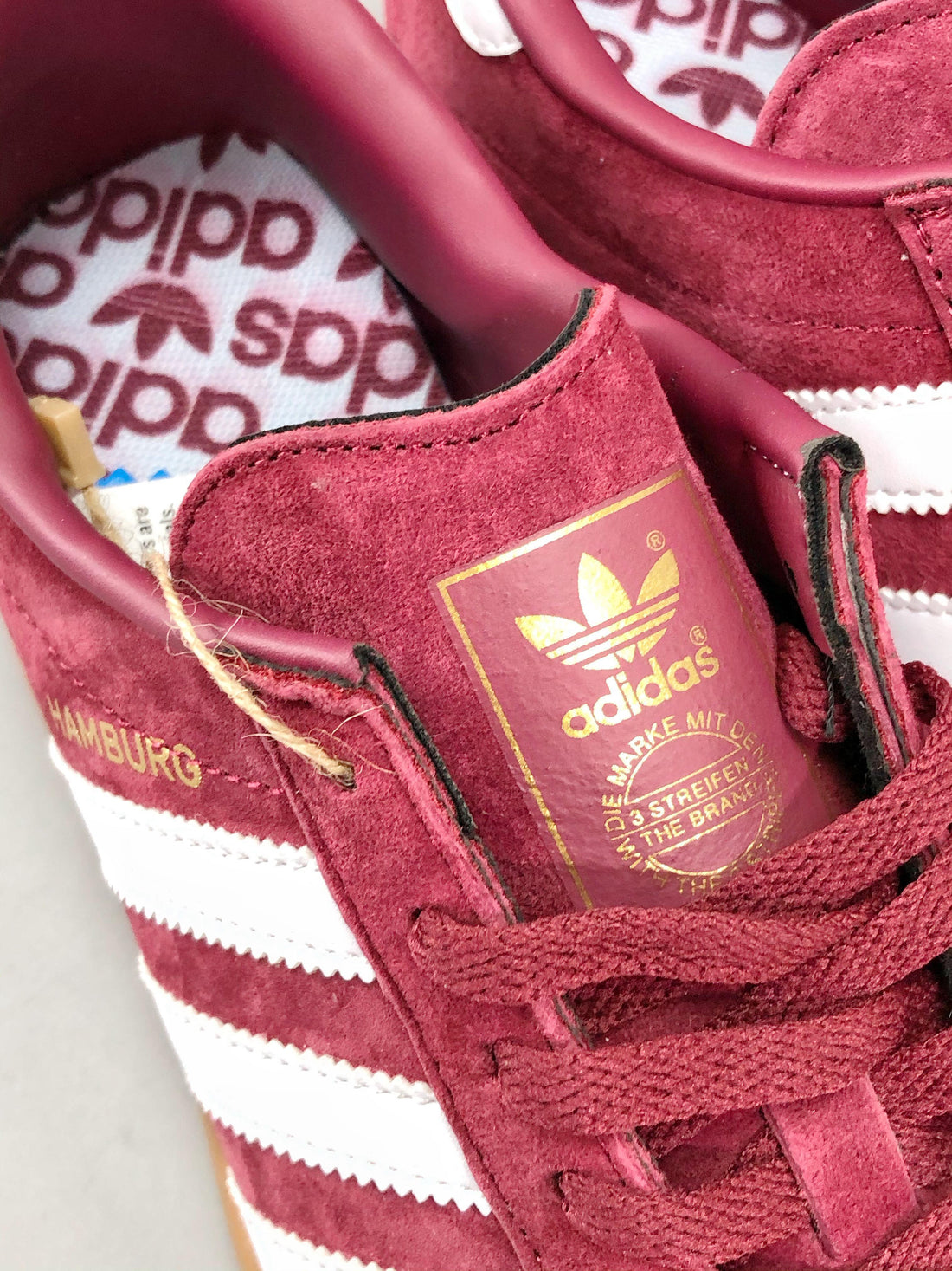 Adidas Originals Hamburg 'Red White' - SleekGait