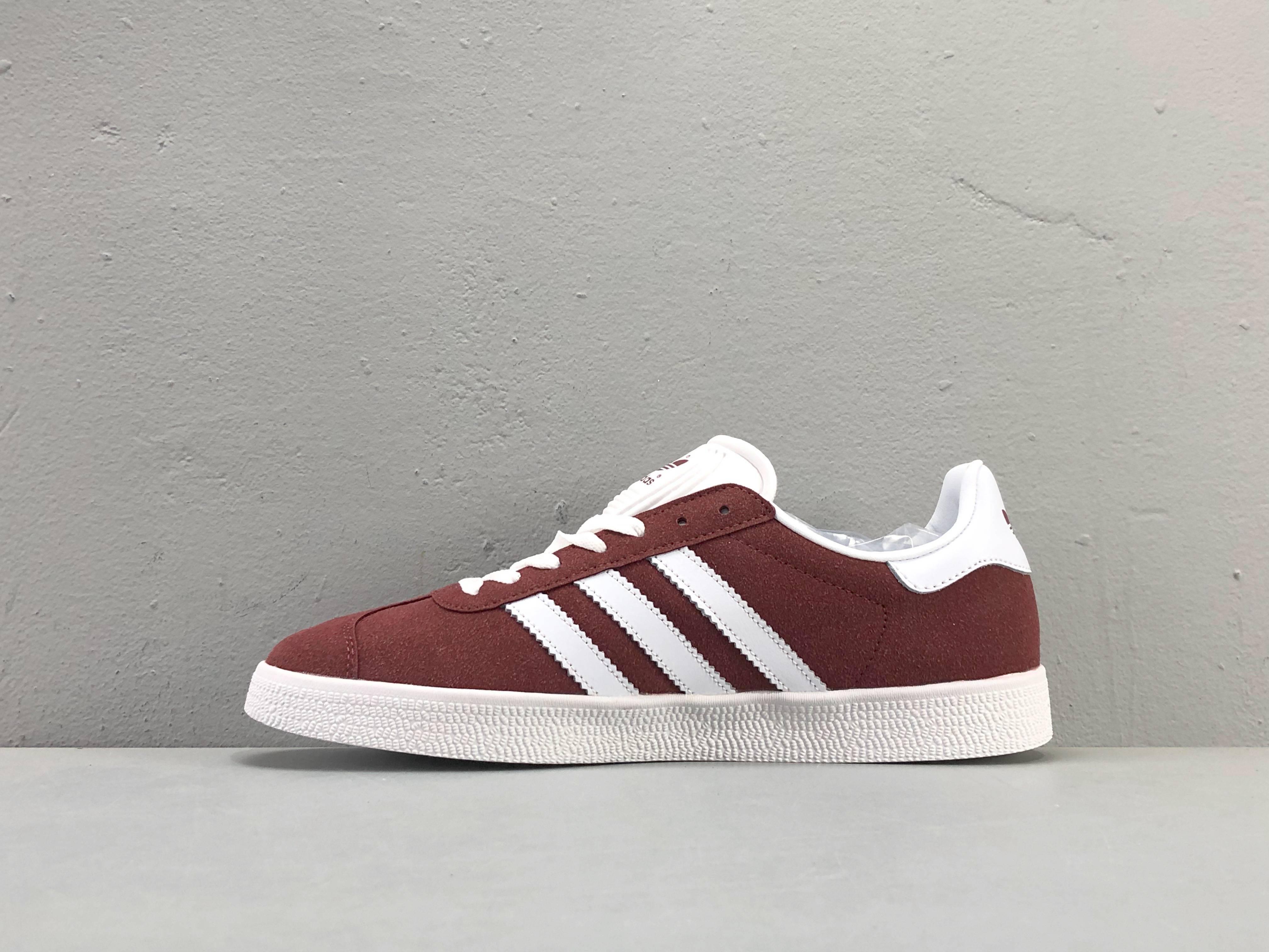 Adidas Originals Gazelle Indoor 'Collegiate Burgundy White' - SleekGait