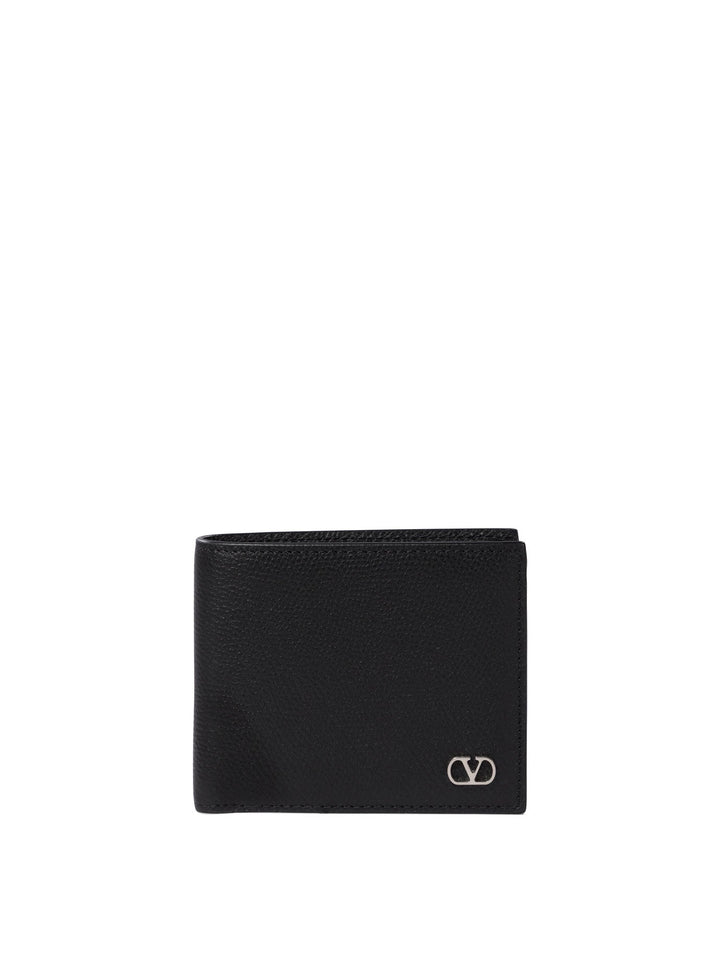 VALENTINO GARAVANI Mini Leather Wallet for Men - SleekGait