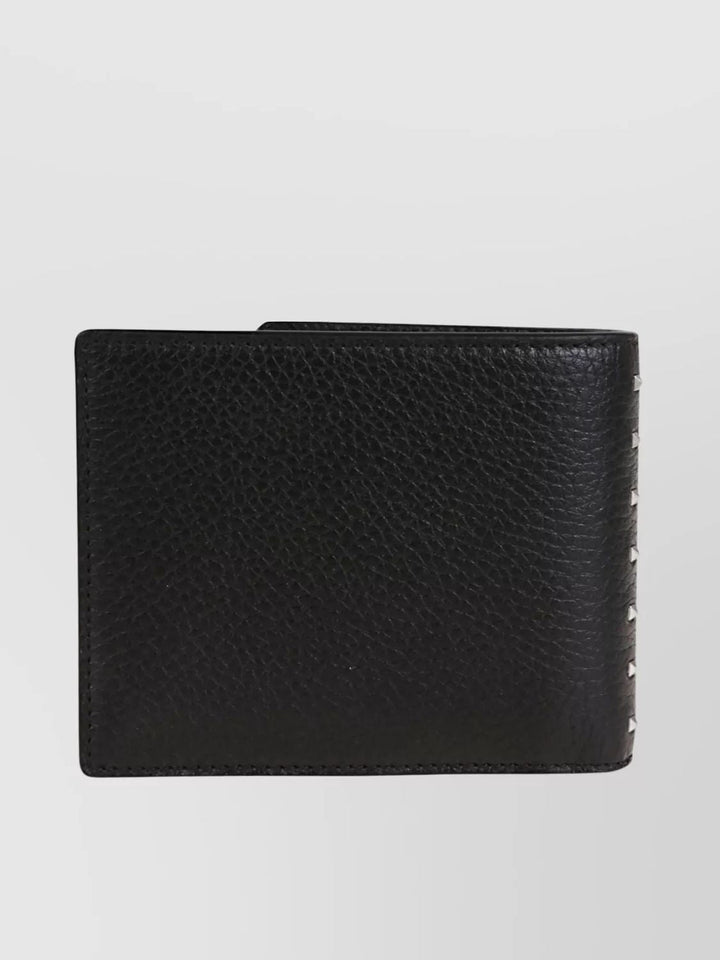 VALENTINO Men's Mini Leather Bifold Wallet - SleekGait