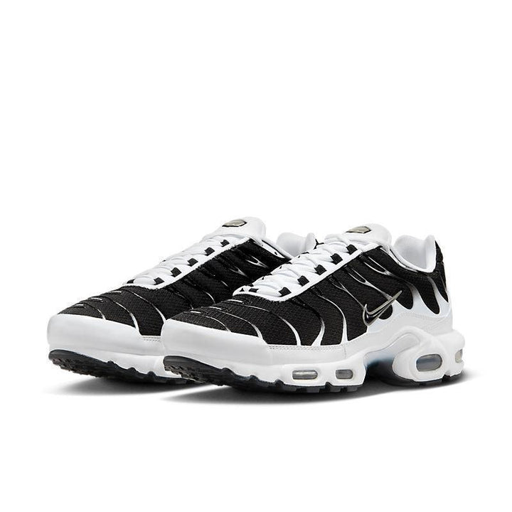 Nike Air Max Plus 'White Black Metallic Pewter' - SleekGait