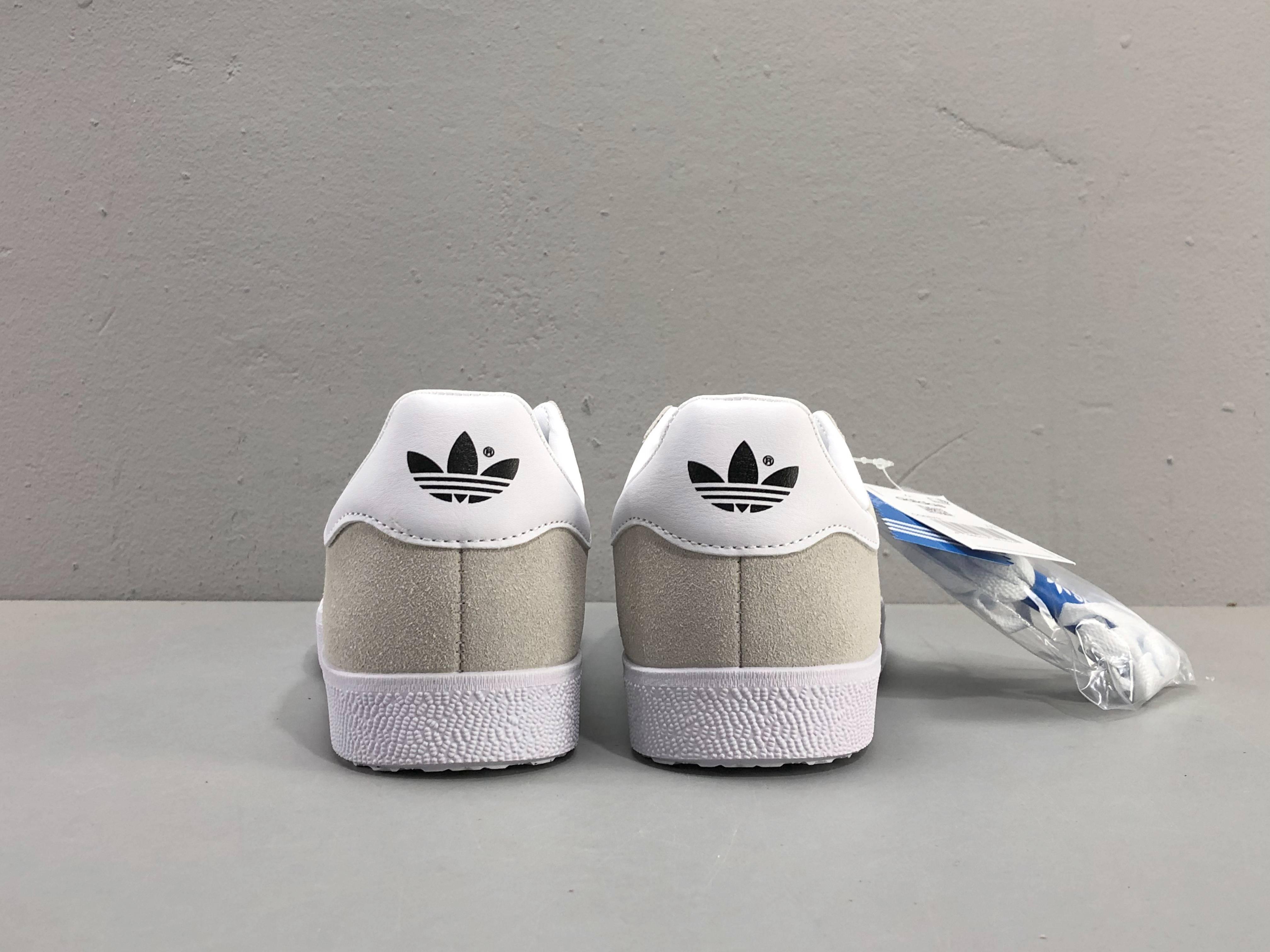 Adidas Originals Gazelle Indoor 'Grey White Gold Suede' - SleekGait